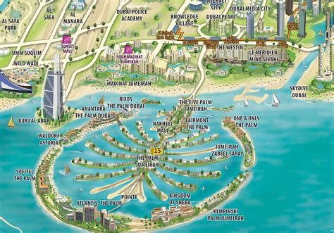 Key principles of MAP and Dubai's Location on Map